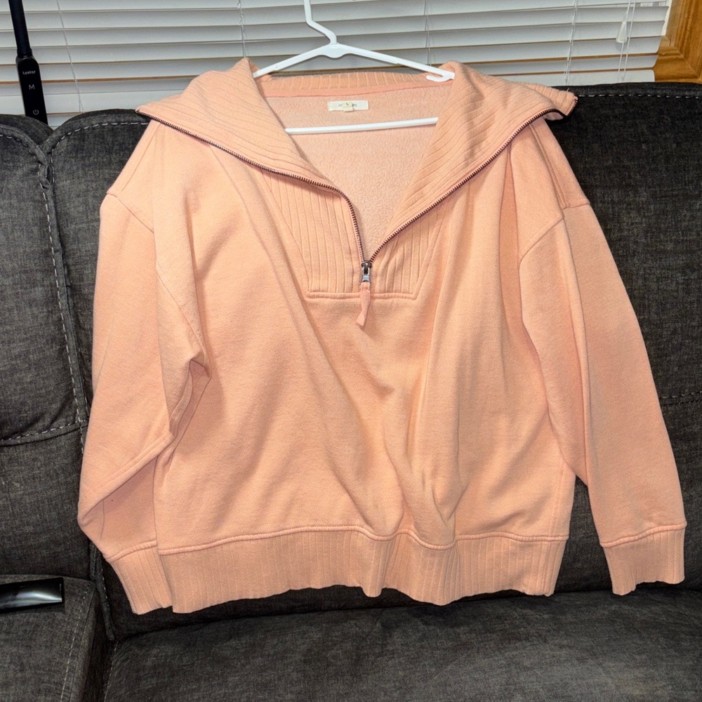 Maurices Peach Crew Neck Sweater
